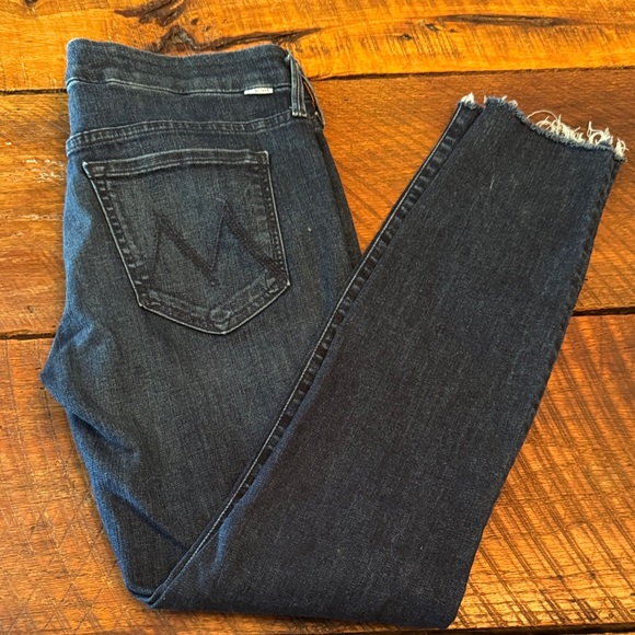 MOTHER looker ankle fray size 28 - Picture 1 of 9